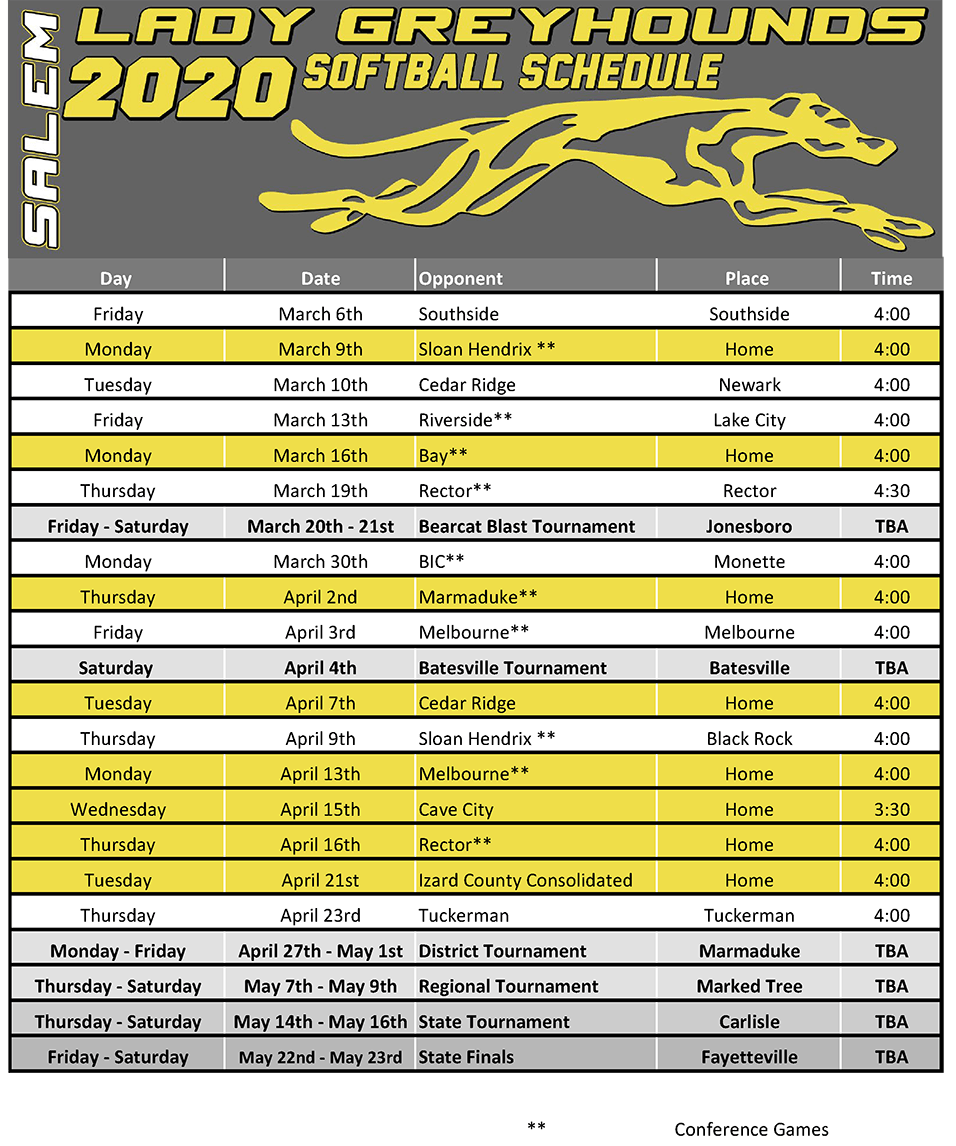 Softball - Salem School District